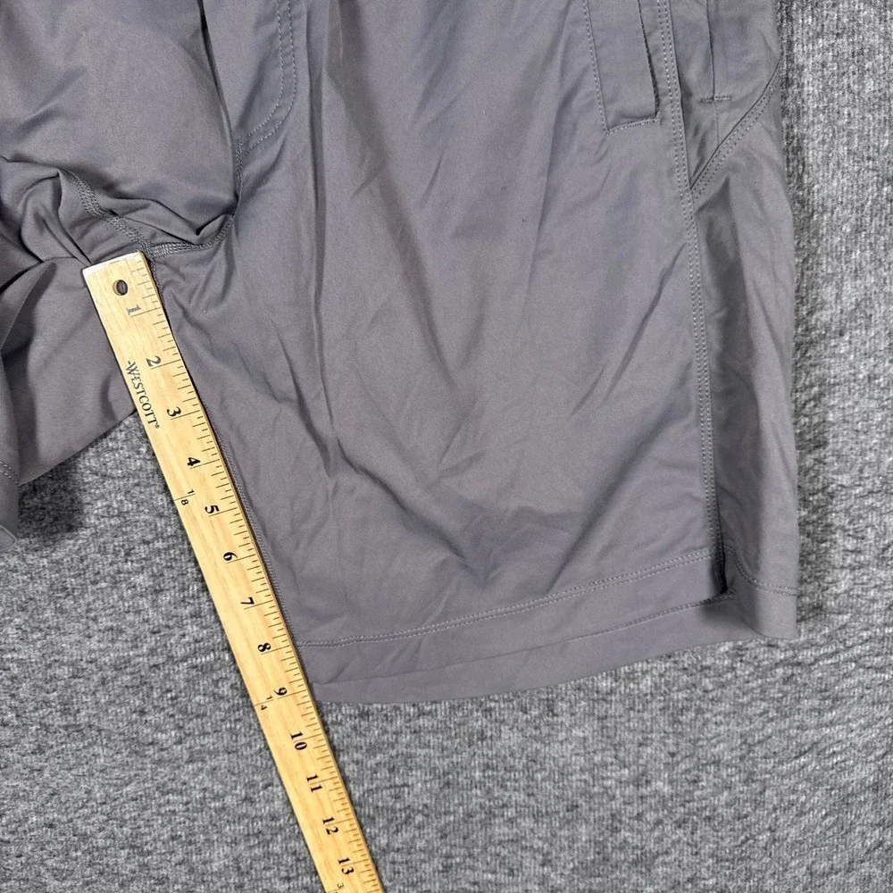 Birddogs Gym Shorts Men Medium Gray Lined Athletic Performance Drawstring Active